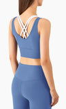 Antibacterial yoga vest yoga sports bra top
