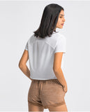 Light weight crop top quick dry running T shirt