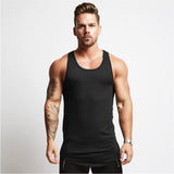 Men's Workout Tank Top Gym Muscle Sleeveless T Shirt(2 Pack,Random Color)