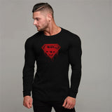 Men's Printed Sport Long Sleeve Tee