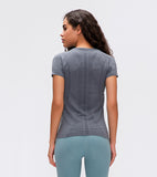 LU O neck light weight running T-shirt yoga top