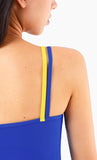 LU sports training bra color matching straps beuty back yoga top bra