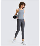 Women's Fashion Bodycon Tight Thin  Crop Tank Ribbed Tank Tops