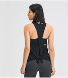 Sports Sleeveless Jogger Yoga Top Women Gym Vest Casual Tank Top