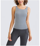 Women's Fashion Bodycon Tight Thin  Crop Tank Ribbed Tank Tops
