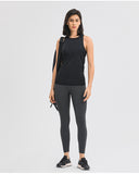 Sports Sleeveless Jogger Yoga Top Women Gym Vest Casual Tank Top