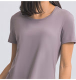 Light weight quick dry fit short sleeve T-shirt