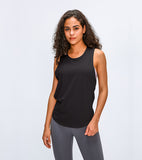 O-Neck Breathable Lightweight Sports Yoga Vest Wear Women's Tank Tops