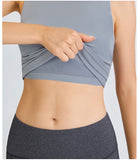 Women's Fashion Bodycon Tight Thin  Crop Tank Ribbed Tank Tops