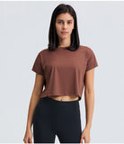 Women's Loose fit short sleeve light weight T-shirt