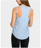 Sexy Loose Bandage Spandex Gym Sport Vest Training Yoga Tank Tops