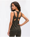 Racer back tank top Fitness Wears  Sports Tops wear