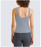 Women's Fashion Bodycon Tight Thin  Crop Tank Ribbed Tank Tops