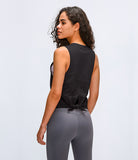 O-Neck Breathable Lightweight Sports Yoga Vest Wear Women's Tank Tops