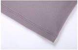 Women's tight O neck smooth fabric T-shirt