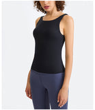 Women's Fashion Bodycon Tight Thin  Crop Tank Ribbed Tank Tops