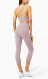 High impact LU fitness bra cross back sports bra