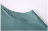 Fitness Dry breathable women's running tank top sports top