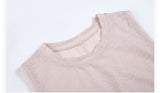 Breathable see through  Loose Fitness Yoga Blank Long Cami Tank Top for Women Gym