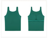 Women's Fashion Bodycon Tight Thin  Crop Tank Ribbed Tank Tops