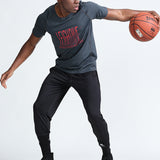 Men's Graphic Workout Tee - Short Sleeve Gym & Training Activewear T Shir