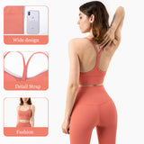 Sexy Fitness Running Shirts Yoga Tank Tops Padded Bra