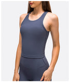 Yoga Tops Women Sexy Gym Vest tight Sleeveless Running shirt Quick Dry Tank Top