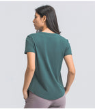 Light weight quick dry fit short sleeve T-shirt