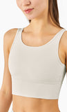 Antibacterial yoga vest yoga sports bra top