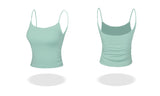 Sexy Fold Popular Strap Yoga Fitness Padded Sports Bra