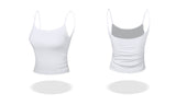 Sexy Fold Popular Strap Yoga Fitness Padded Sports Bra