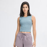 Women's Fashion lightweight Workout yoga tank top T-shirt