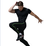 Men's Compression Cool Dry Sports Short Sleeve T-Shirt