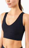 Antibacterial yoga vest yoga sports bra top
