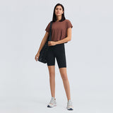 Women's Loose fit short sleeve light weight T-shirt