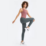 Women's Fashion Bodycon Tight Thin  Crop Tank Ribbed Tank Tops