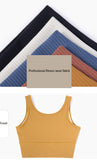 Antibacterial yoga vest yoga sports bra top