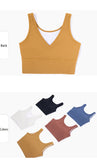 Antibacterial yoga vest yoga sports bra top