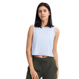 New Arrival Loose Free Style Womens Sports Wear Crop Tank Top Sweat Shirts