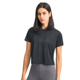 Light weight crop top quick dry running T shirt
