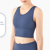 Hot Push Up Cropped Workout Top Sports Bra Vest