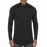 Mens Gym Workout Slim Fit Long Sleeve T-Shirt