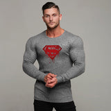Men's Printed Sport Long Sleeve Tee