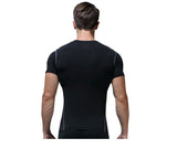 Men's Compression Cool Dry Sports Short Sleeve T-Shirt
