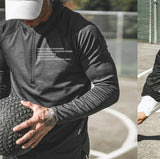 Men's 1/4 Zip Hoodie Coat