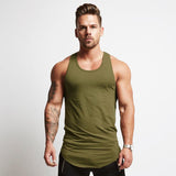 Men's Workout Tank Top Gym Muscle Sleeveless T Shirt(2 Pack,Random Color)