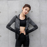 Full Zip Hoodie Jacket with Thumb Hole