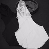 Workout Athletic Muscle Tank with Hoods
