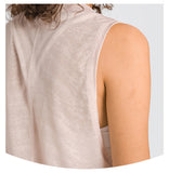 Breathable see through  Loose Fitness Yoga Blank Long Cami Tank Top for Women Gym