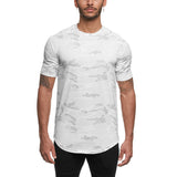 Men's Athletic Compression Shirts Short Sleeve Sports T-shirts